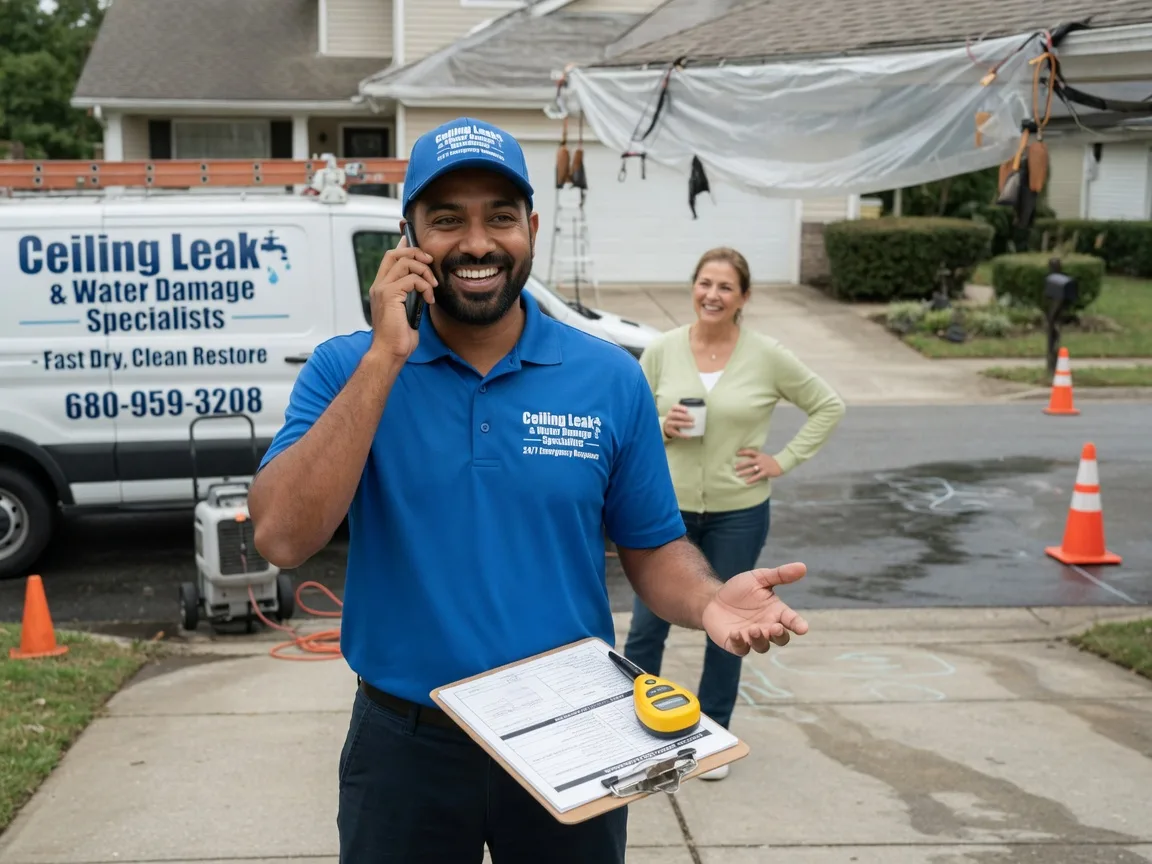 Ceiling Leak Cleanup Ruther Glen, VA FAQs