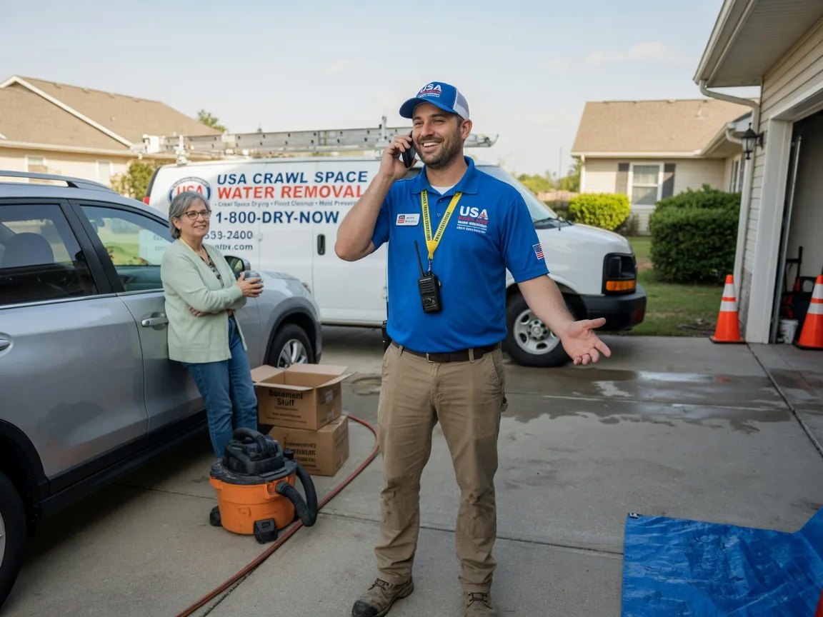 Crawl Space Water Removal Ruther Glen, VA FAQs